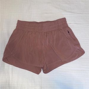 Rustic: Lululemon Track that High-Rise lined Shorts (size 8)